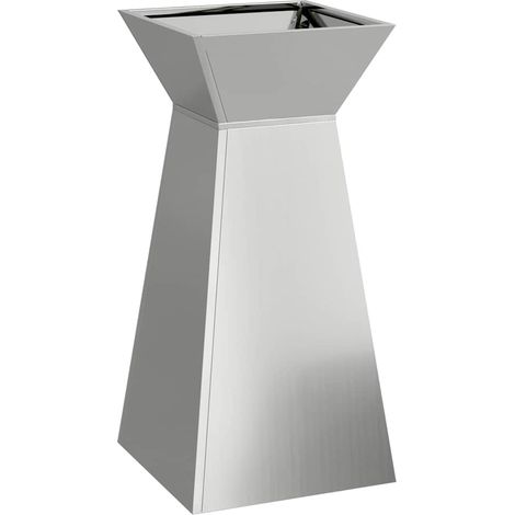 Maison Exclusive - Säulen Pflanzer Silber 35 x 35 x 73 cm