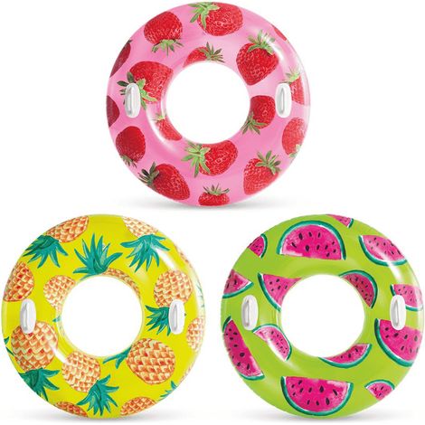 FLOTADOR CON ASAS RUEDA FRUTAS TROPICALES 1,07CM MOD SDOS (+9 AÑOS) - MODELOS SURTIDOS (1/2)