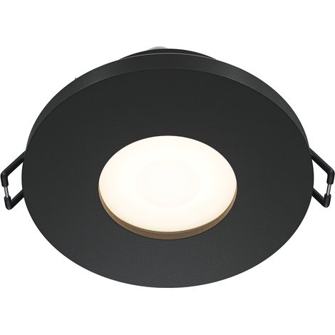 Spot encastré Maytoni Stark rond noir GU10 IP65 50W (1/5)