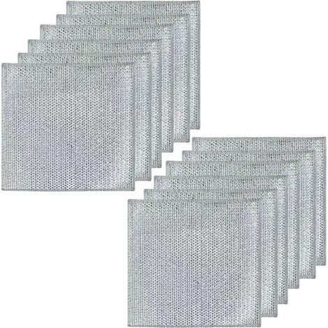 12 spugne in acciaio e panni lucidanti per una pulizia efficace della cucina. (1/5)