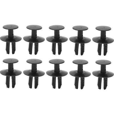 Clips de empuje duraderos para Mercedes W461 W124 W168 W209, 10 unidades para repuesto de coche, clips de plástico de alta calidad para piezas automotrices. (1/5)