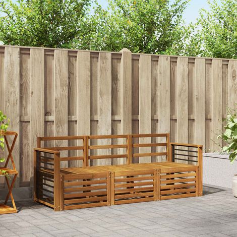 Sofagarnituren 3 pcs Massivholz Akazie (1/5)