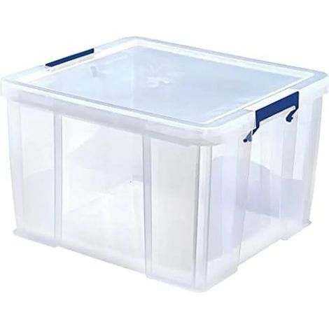 Caja de almacenamiento Fellowes prostore 48L apilable impermeable (1/3)