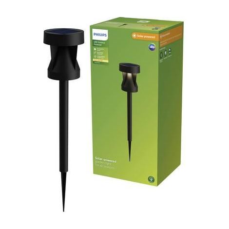 Philips LED Avery lámpara solar negra exterior IP44 (1/2)