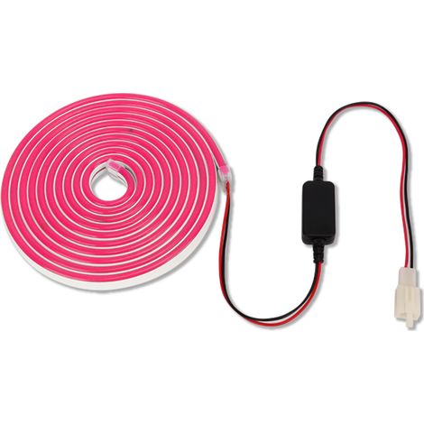 Kit de remplacement de bandes lumineuses LED roses pour coffre avant (Frunk) pour Tesla Model SX 2012-2022 (1/5)