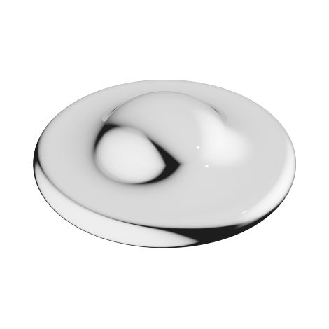 Pièces détachées pour couvercle DO 093030062 D 24 x 8 mm Chrome