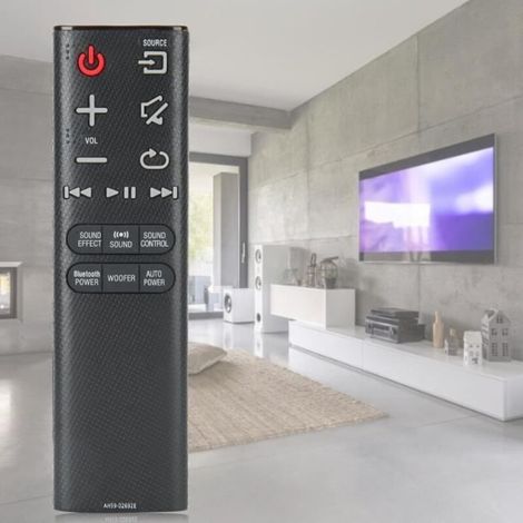 Télécommande Multifonction pour Samsung Ps-Wj6000 Hw-J355 Hw-J450 Subwoofer Filaire Barre de Son Audio-TIP (1/4)