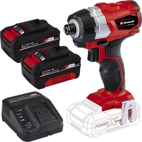 Einhell 18V Cordless Brushless Impact Driver Drill TE-CI 18 LI BL PXC - 2x 4Ah (1/5)