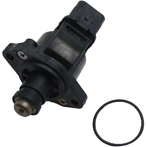 Vanne de régulation d'air de ralenti E9T15371 pour E9T15372 MD628059 (1/5)