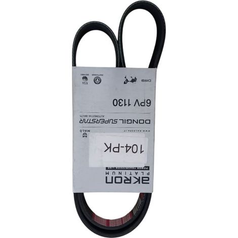 6pk1130 cinghia poly-v alternatore servizi marca akron (1/5)