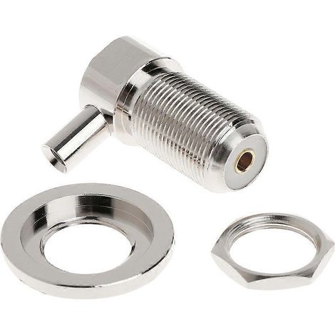 SO239 UHF-Winkelstecker (weiblich) für RG58, RG142 und LMR195 Koaxialkabel