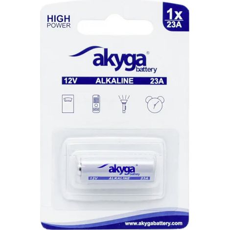 Akyga 23A Spezial-Batterie 23 A Zink-Kohle 12 V 48 mAh 1 St. (1/5)