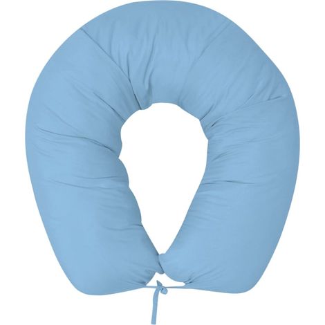 Coussin de grossesse 40x170 cm bleu clair