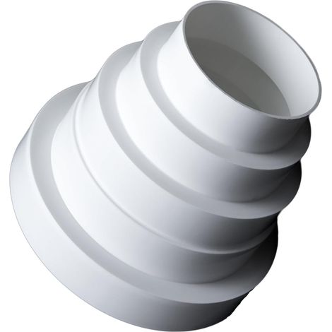 CONTROL GARDEN Reductor Blanco Universal para Sistemas de Ventilación (1/4)