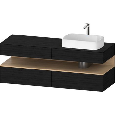Duravit Collection One Meuble sous-vasque sur console, 2 tiroirs,