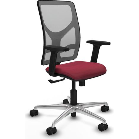 Silla de oficina piqueras y crespo Motilla gris aluminio (1/2)