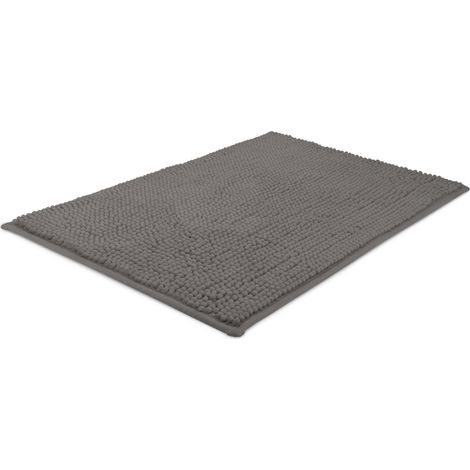 Beautissu Badematte BeauMare WR rutschfest 70x100 cm	Anthrazit
