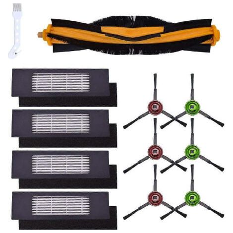 Pi��ces de rechange pour aspirateurs Ecovacs Deebot Ozmo 920/950/T5/T8 T8MAX T8Power T8aivi T8 : brosses principales, brosses lat��rales et accessoires.