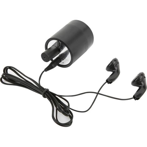 Dispositif d'écoute auriculaire audio amélioré avec microphone : amplificateur et outil vocal à travers les murs et les portes