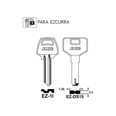 (10 u.) LLAVE EN BRUTO LATON SEGUR (1/2)