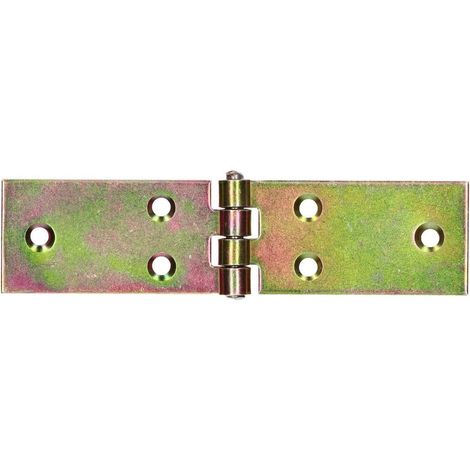 KOTARBAU Ruban de caisse 100 mm x 25 mm enroulé pour meubles, charnières de meuble en zinc, jaune (1/5)