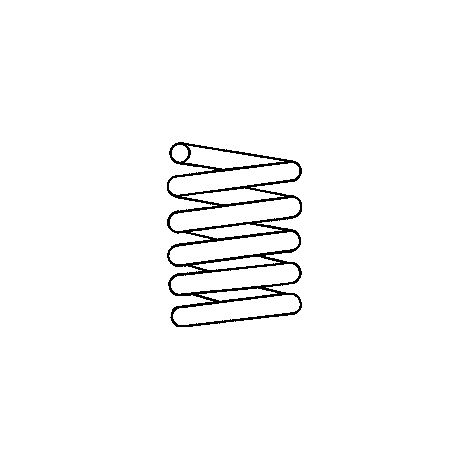 Ressort de suspension SACHS 997 722 OPEL 4 24 037 97179476