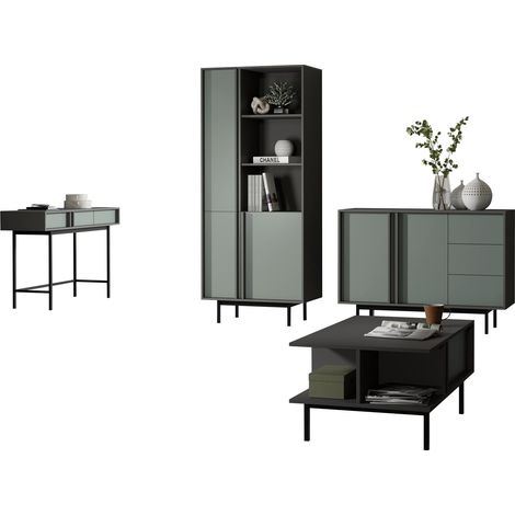 Conjunto de salón Levali 117, Verde polvoriento