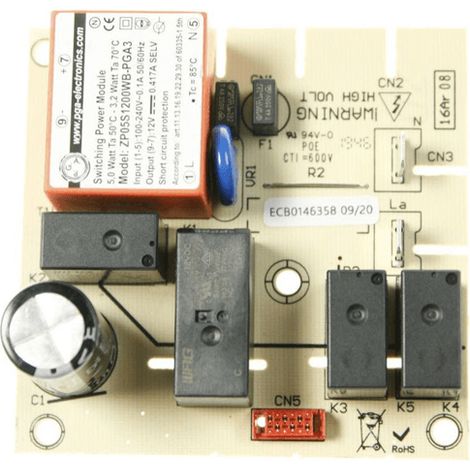 PLATINE ELECTRONIQUE VARIATEUR POUR HOTTE SAMSUNG - ECB0146358 (1/2)