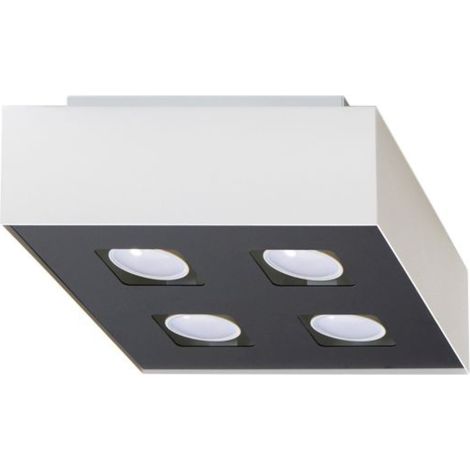 Deckenleuchte Mono 4xGU10 Neutralweiß 24cm Sollux (1/5)