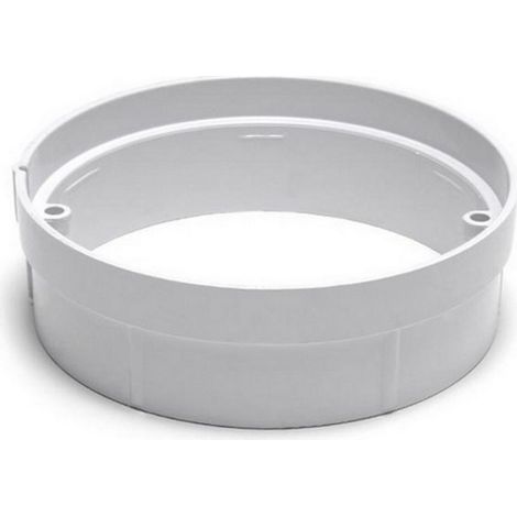 Hayward – Rehausse skimmer de piscine blanc 4.5 cm – Compatible écumeurs Auto-écrémé – Diamètre 211 mm – Plastique dur