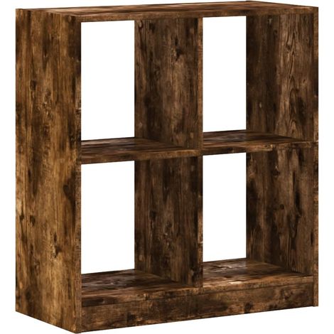 Maison Exclusive - Bücherregal Räuchereiche 68,5x32x75 cm Holzwer