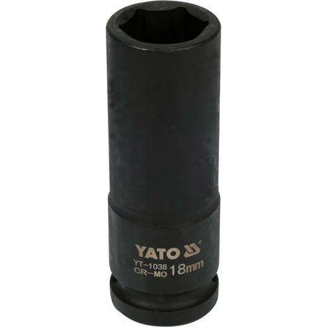 Tiefgarage Schlag-Stecknuss 1/2" x 18 mm CrMo (1/3)