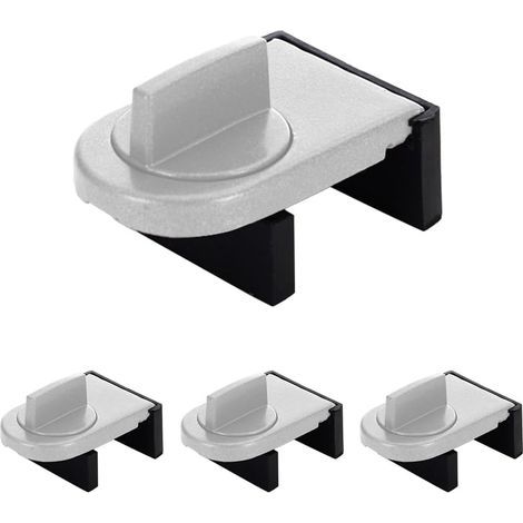 Sliding Bay Window Locks, Adjustable Without Drilling, Security Lock for Windows and Doors (1/5)