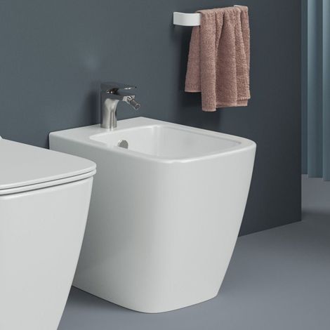 Bidet a Terra The ArtCeram "A16" Bianco Lucido (1/3)