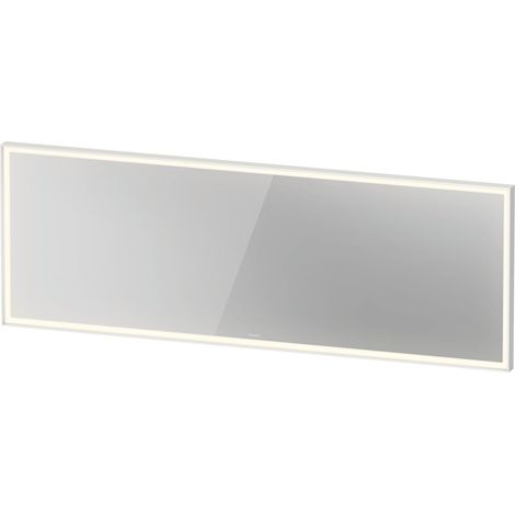 Duravit L-Cube Miroirs avec éclairage, angulaires, 2000x700x67mm,