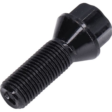 M14x1.5 Vis de Roue en Acier Noir Remplacement pour Série 1, 2, 3, 5, 7, X1, X3, X5, X6, 525 (1/5)