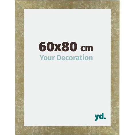 Cadre Puzzle 60x80 cm - cm - Or Antique - MDF - Mura. (1/5)