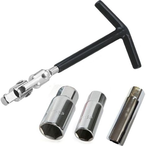 Kit Clés À Bougie 16 Mm 14 Mm 21 Mm Douilles Pour Bougies Outil Mécanique (1/4)
