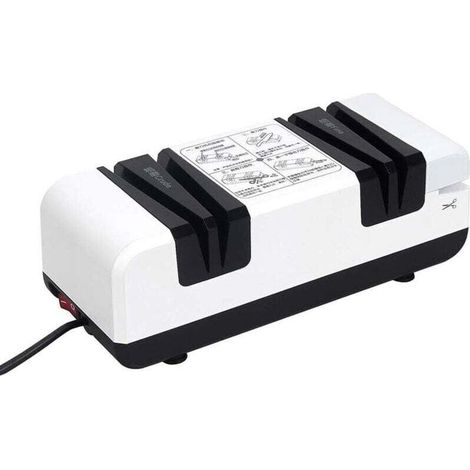 Aiguiseur De Couteaux éLectrique Professionnel En 3 éTapes Ciseaux Aiguiseurs Pour Usage Domestique Et Chef De Couteaux De Cuisine Pour Couteaux Droits Pour Couteaux De Cuisine, Cisea