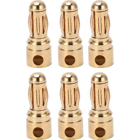 Lot de 10 Connecteurs Banana CNC Haute Précision, Bonne Transmission, Bricolage Fiche Banane Performance Fiable (1/5)