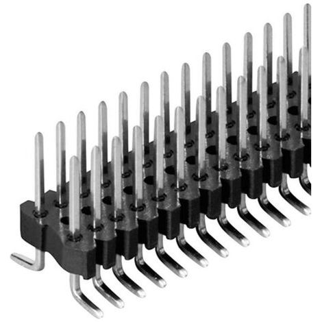 Fischer Elektronik Barrette mâle (standard) Nbr de rangées: 2 Nombre de pôles par rangée: 20 1006195 (1/3)