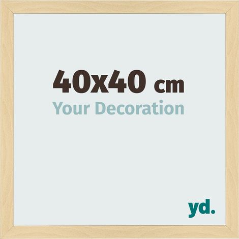 yd. - Cadre photo 40x40 - Hetre Decor - MDF - Bologna (1/5)