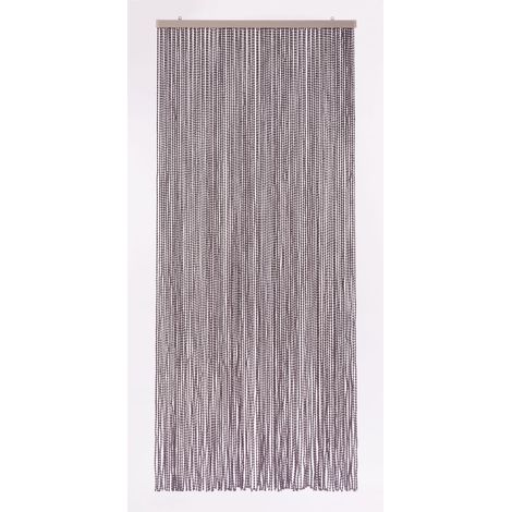 Conacord Türvorhang Bead dunkelgrau 90 x 200 cm Campingzubehör