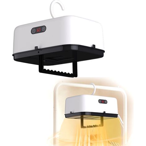 Ej.Life Mini tragbarer Wäschetrockner, 600 W elektrischer Wärmepumpentrockner, automatischer Abschalttimer, geeignet für Geschäftsreisen, Studentenwohnheime, Apartments, Hotels (1/5)