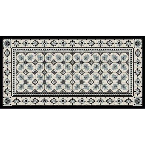 TAPIS VELVET CARR CIMENT GRIS45X150 MERCURY 002306-2
