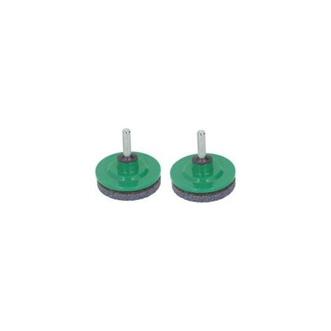 2PCS Lames Rotatives pour Découpeuse de Gazon Adaptées aux Perceuses Outils de Jardinage Vert - (1/5)