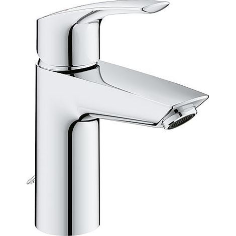 Mitigeur de lavabo Grohe Eurosmart S-Size, saillie 109 mm, avec chaînette escamotable, chromé (1/5)