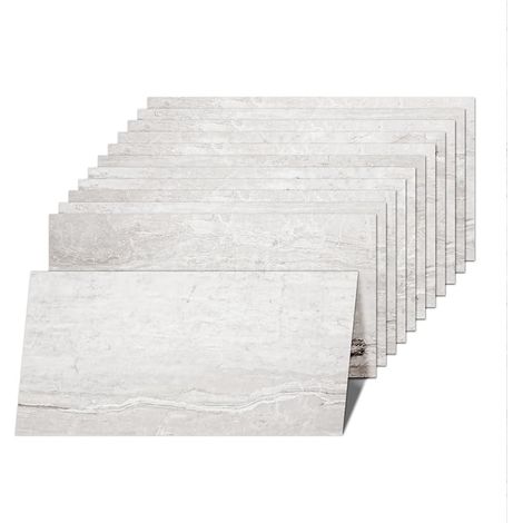 PVC Adhesive Floor Tile – 61 cm x 30.5 cm – Self Adhesive Vinyl Flooring Stone Design – Box of 12 Tiles – Pack of 2.23 m² (1/5)