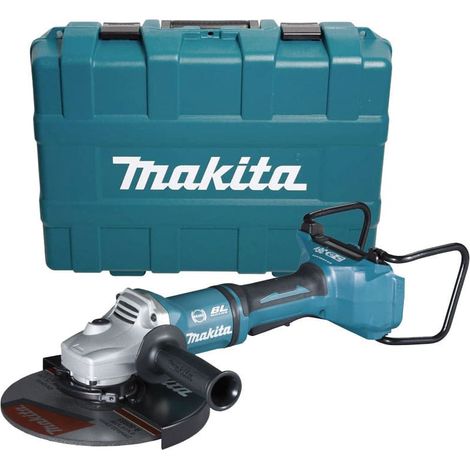 Makita – Meuleuse 36V sans batterie – Moteur Brushless – Vitesse 6000 tr/min – Diamètre disque 230 mm – Protection anti-retour kick-back