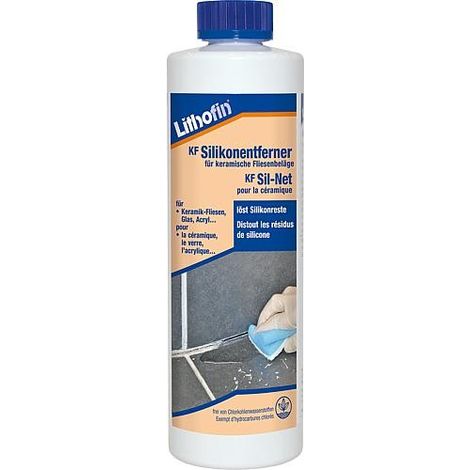 Décapant silicone LITHOFIN KF, flacon de 500 ml